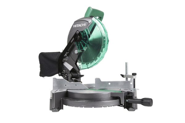 Side View of Hitachi C10FCG Compound Miter Saw