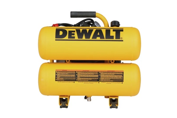 Front View of DEWALT D55153 Air Compressor