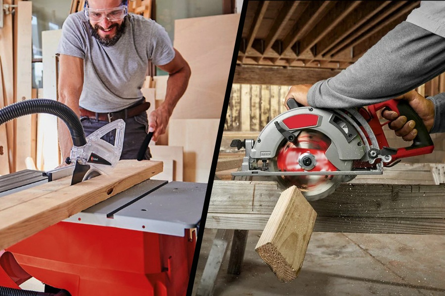 Table Saw vs Circular Saw Which Suits you
